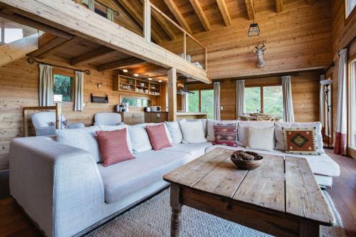 Fabulous Luxury Spa Chalet W. Jacuzzi Sauna