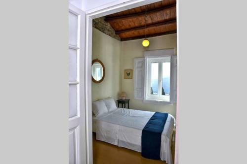 Traditional Cycladic House With View In Andros
