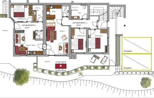 Apartamento Appartements Rosengarten