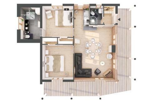 Apartamento Chalet Franz
