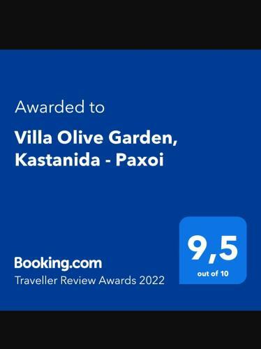 Apartamento Villa Olive Garden, Kastanida - Paxoi