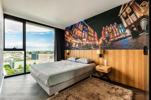 Unia Suites - Apartament Z Basenem I Widokiem Na Centrum Lublina