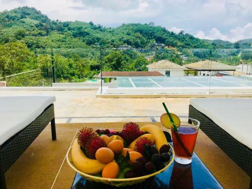 Phuket Mountain View 2br Waterfall Pool Villa In Kamala