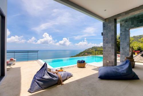 Location Villa De Luxe Koh Samui - Piscine Vue Mer-