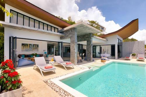 Location Villa De Luxe Koh Samui - Piscine Vue Mer-