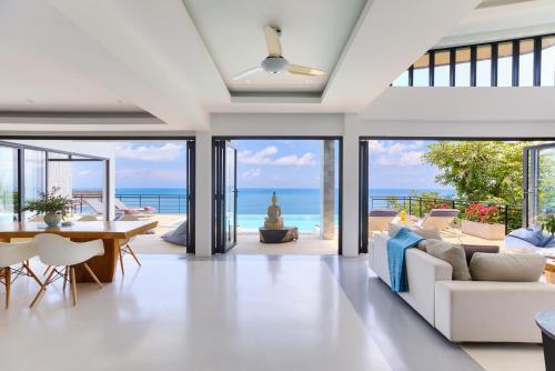 Location Villa De Luxe Koh Samui - Piscine Vue Mer-