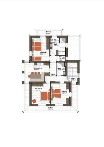 Apartamento Ferienhaus Neureiter