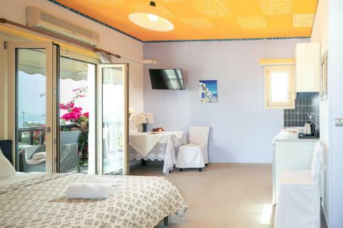 Apartamento Standard Double Twin In Blue Aegean