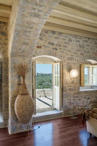 Modern 1bdr Stone Tower, Majestic View In Mani