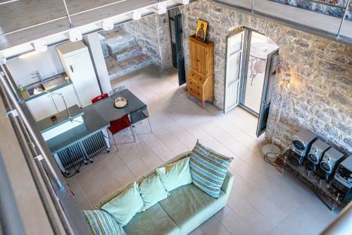 1bdr Loft In Stone Tower, Majestic View In Mani