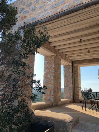 1bdr Loft In Stone Tower, Majestic View In Mani
