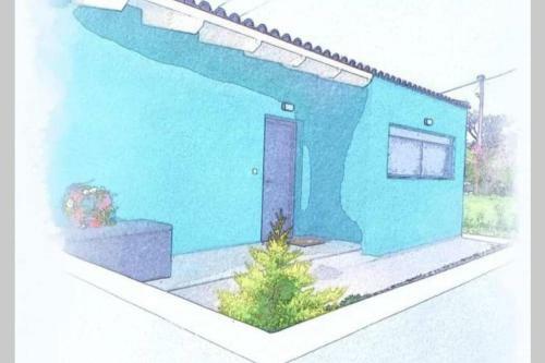 Maison Bleue In Skoutelonas