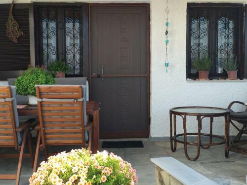 Apartamento Strandhaus Mit Meerblick In Skala Fourkas