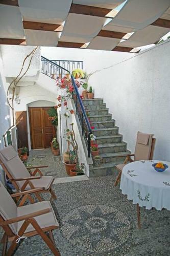 Traditional House Under Kazarma Fortress In Sitia