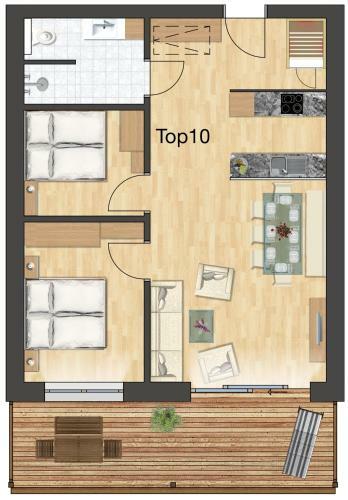 Apartamento Landhaus Dam�ls