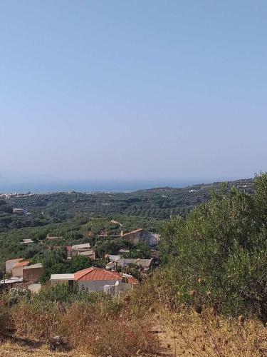 Calm And Top View In Chania Countryside