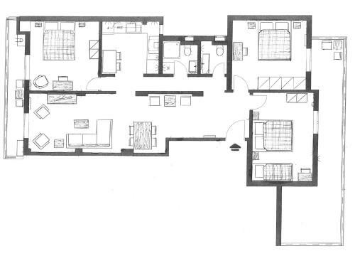 Apartamento Spacious Unique Luxurious Central