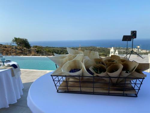 Eva Villas East, With Infinity Pool & And Panoramic Sea View