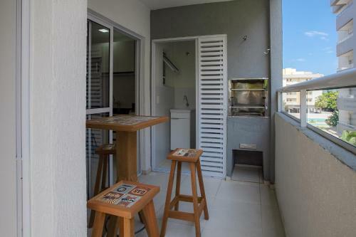 Apartamento Ubatuba, Ar, Varanda Gourmet, Piscinas E 300mt Praia