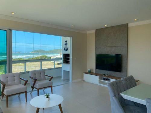 Excelente Apartamento Frente Para O Mar