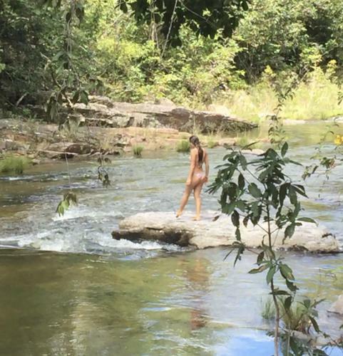 Chal� Na Chapada, Com Acesso Ao Rio S�o Miguel