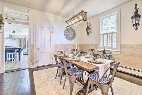 Lush, Modern Farmhouse With Mtn Views And Sunroom