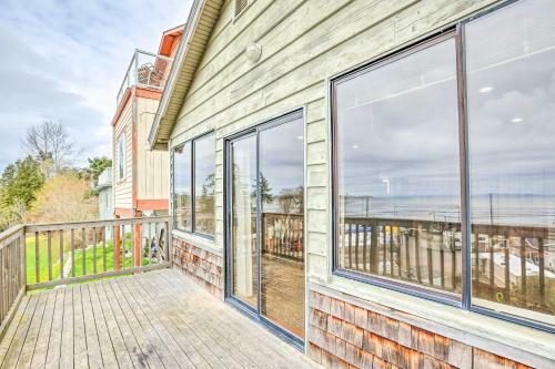 Hilltop Hideout With Sweeping Birch Bay Views