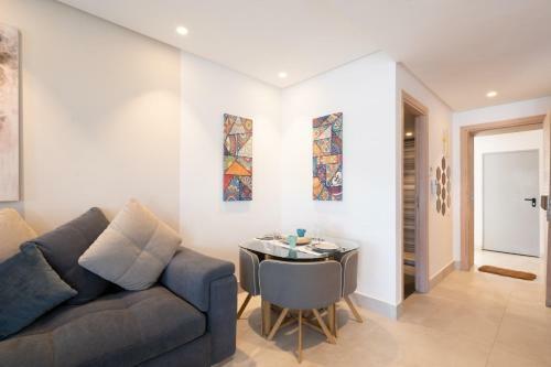 Apartamento New Fully Furnished Flat -central Casablanca
