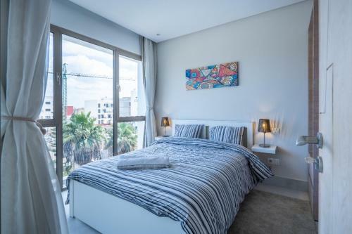 Apartamento New Fully Furnished Flat -central Casablanca