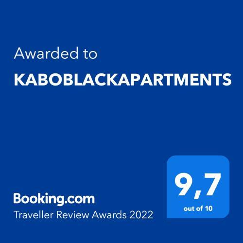 Apartamento Kaboblackapartments