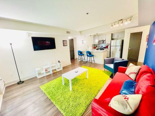 Apartamento Braves Themed Apt King Bed W/free Parking
