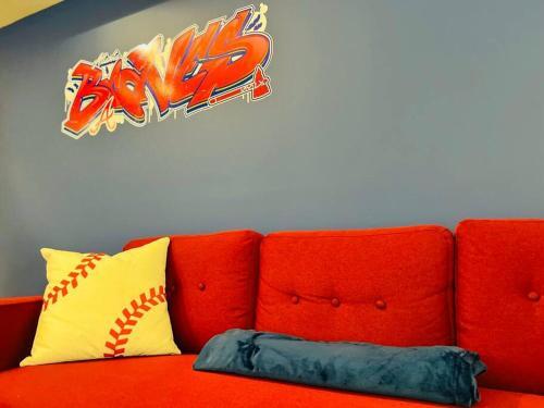 Apartamento Braves Themed Apt King Bed W/free Parking