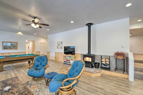 Stunning Star Valley Ranch Retreat On Golf Course!