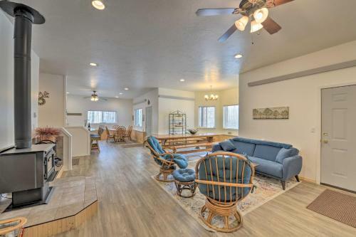 Stunning Star Valley Ranch Retreat On Golf Course!