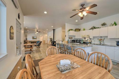 Stunning Star Valley Ranch Retreat On Golf Course!