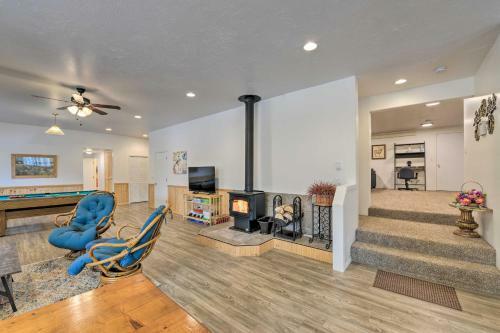 Stunning Star Valley Ranch Retreat On Golf Course!