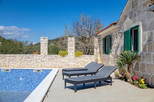 Family Friendly House With A Swimming Pool Postira, Brac - 19563