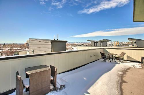Modern Townhome With Rooftop Hot Tub And Mtn View