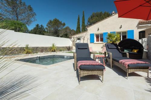 Villa De Charme Avec Piscine Chauff�e & Cigales