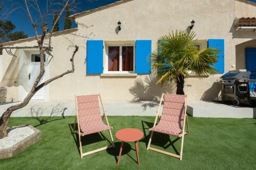 Villa De Charme Avec Piscine Chauff�e & Cigales