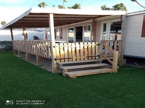 Mobil Home Camping Les Sables Du Midi