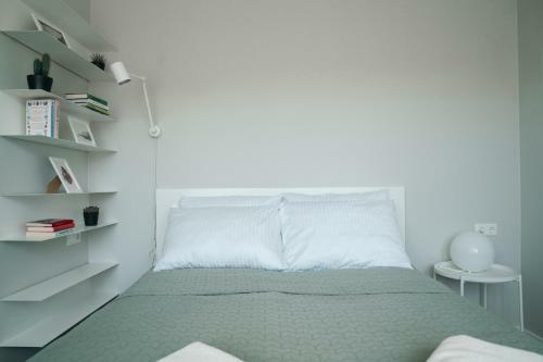 Grey Green Cozy Apartment
