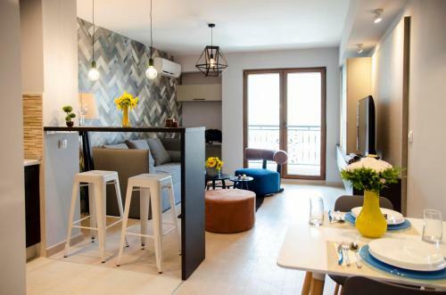 Apartamento New Stylish Studio, Skopje Centre - Panoramic Views - Superior Amenities
