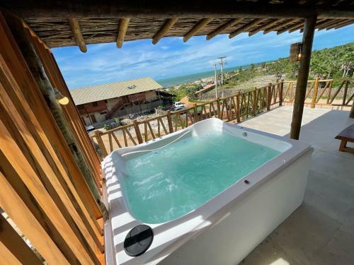 Apartamento Ap Com Rooftop Jacuzzi Churrasqueira E Vista Espetacular Para O Mar