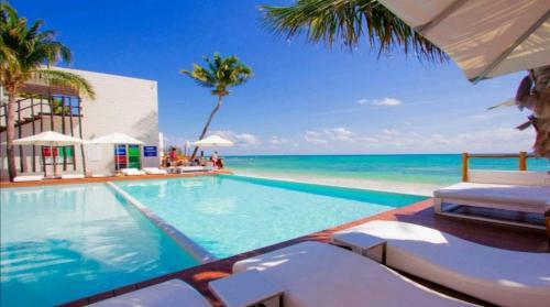 Apartamento Beachside Corasol Lorena Ochoa Para 4 Personas