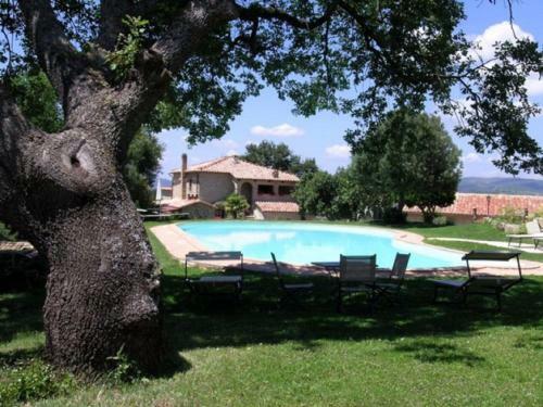 Pleasant Holiday Home In Seggiano With Private Terrace