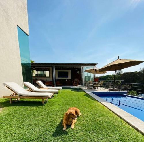 Casa Con Vista �nica Alberca Privada Palapa Tv