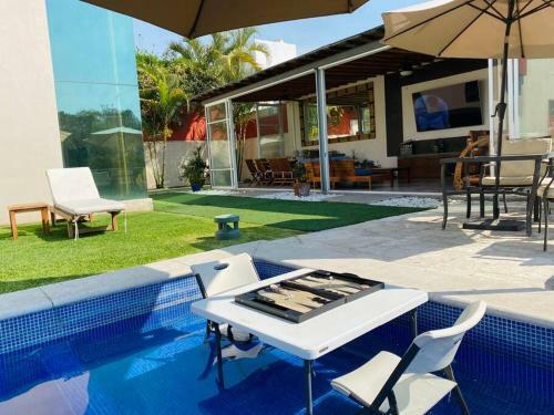 Casa Con Vista �nica Alberca Privada Palapa Tv