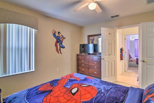 Family Home With Private Pool, 9 Mi To Disney!
