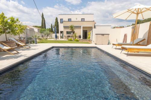 Villa Moderne, Piscine, 20 Min Plage
